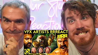 VFX Artists React to RRR CGi - REACTION!