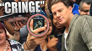 The Cringiest Fans Meeting Celebrities Compilation! (Funny CRINGE Moments)