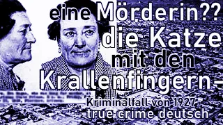 der Fall von Eva Dugan  von 1927-true crime deutsch #alterkriminalfall