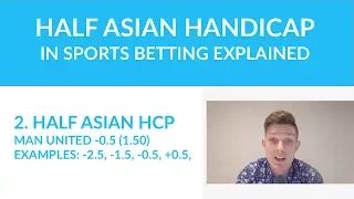 Half Goal Asian Handicap in Sports Betting Explained