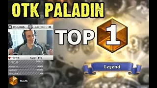 [ThijsHS] Top 1 Legend Exodia Paladin!