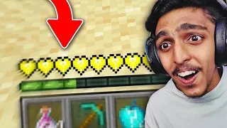 Minecraft, But There Are Custom Lucky Hearts 🔥..!!