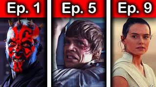 The BEST Scene From EVERY Star Wars Movie!