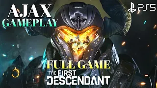 The First Descendant Gameplay Walkthrough Part 1 PS5 FULL BETA | The First Descendant Ajax Gameplay