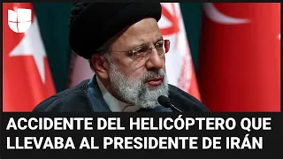 Presidente de Irán sigue desaparecido tras accidente de helicóptero: esto se sabe de la búsqueda