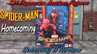 SH Figuarts SPIDER-MAN Homecoming Action Figure Unboxing & Review