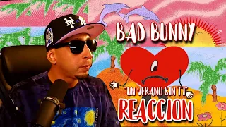 BAD BUNNY - UN VERANO SIN TI (Album Completo) - REACCION