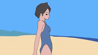 TG TF Animation MTF 43 Girl in swimsuit