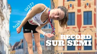 JE BATS MON RECORD DE 1H29 AU SEMI DE LILLE !!