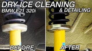 BMW E21 320i Dry Ice Cleaning & Detailing