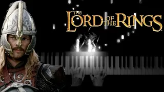 Rohan Theme Piano Cover | The Lord Of The Rings Soundtrack On Piano |