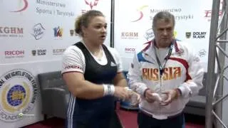 Чемпиона тмира по тяжелой атлетике 2013. Женщины +75 кг