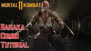 Baraka Combo Tutorial [Mortal Kombat 11]