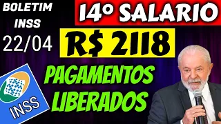 VITÓRIAA! 13° SALÁRIO INSS + PAGAMENTOS LIBERADOS DA SEMANA