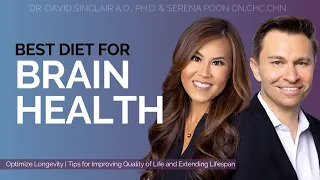 The Best Diet And Foods for Brain Longevity | Dr. David Sinclair & Serena Poon | Optimize Longevity