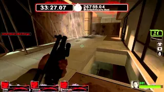 L4D2 Survival: Atrium Solo 73min (feat. BOSS) [60FPS]