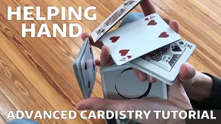 Helping Hand Cardistry Demo by Stefano La iacona // Advanced Level Tutorial with Galaxy Decks