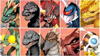 4# Kaiju Comparison - Godzilla Defense Force | DG5l1lgaine