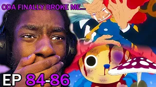 The ONE PIECE EPISODES That Finally BROKE ME.. What.. The.. F**K.. | OP EP 84-86 REACTION!! |