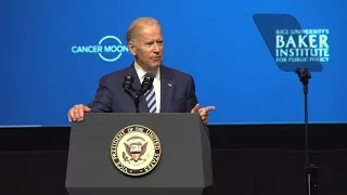 Vice President Joe Biden's Cancer Moonshot speech at Rice University