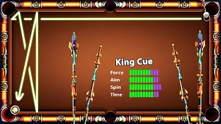 8 Ball Pool - I Got KING CUE for the first time 87 CCP - IMPOSSIBLE TRICKSHOTS - Gaming With K