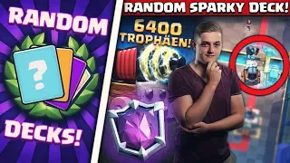 SPARKY RANDOM DECK CHALLENGE! | Erster Sparky Spieler wurde Ultimativer Champion!