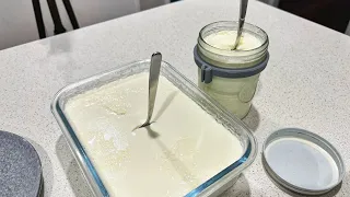 Pravo Bakino Kiselo Mlijeko | Original Home Made Yogurt