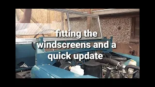 fitting land rover series windscreens