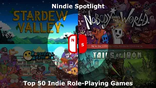 Top 50 Indie RPGs on the Nintendo Switch