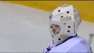 Ben Scrivens impressive glove save