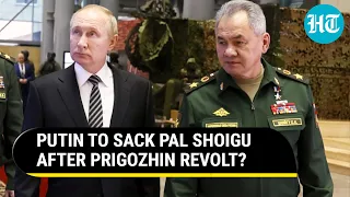 Putin-Shoigu Bromance in Jeopardy; How Wagner Coup Threatened Russian Defence Minister's Future