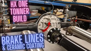 Installing New Brake lines and Ceramic Coated Headers - HX One Tonner Build