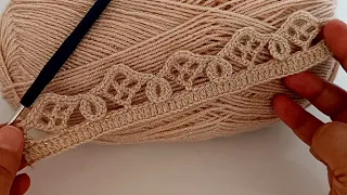 EXTRAORDINARY DESIGN! You will see the new crochet stitch for the first time.