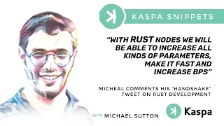 Snippet - RUST "Handshake" update from Michael Sutton