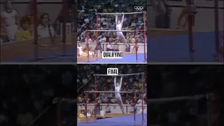 Nadia Comaneci scored perfect 10s in both her qualifying round and the finals at Montreal 1976. 🤌