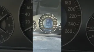 Mercedes w209 esp speedtronik fault
