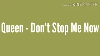 Queen - Don't Stop Me Now || High Pitched