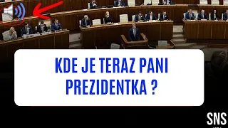 KDE JE TERAZ PANI PREZIDENTKA?