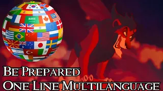 Be Prepared | One Line Multilanguage (55 Versions)