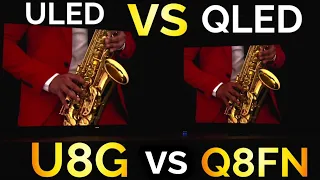 Unbelievable Samsung Q8FN vs Hisense U8G Results!