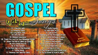 Old Country Gospel Songs Of All Time With Lyrics - The Very Best of Christian Country Gospel 2024