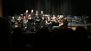 MRHS Select Choir performing Gloria (Angels We Have...)/arr. Evans-Monomoy RHS Winter  12/12/2019