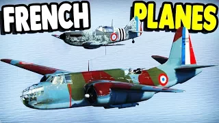 Testing NEW FRENCH AIRFORCE Planes | War Thunder Multiplayer Gameplay