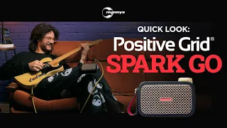 Quick Look: Positive Grid Spark GO - Available at Mannys now!