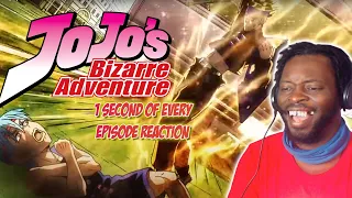 WTF?! THIS ANIME IS BANANAS!! | 1 Second From Every Episode Of Jojo Reaction