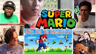 super mario bros alip ba ta reaction terbaru alif ba ta reaction fingerstyle cover