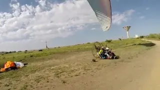 Paragliding crazy take off "Gela"