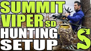 Summit Viper SD Hunting Setup: How I Climb with all my Gear & Get Set for a Successful Hunt
