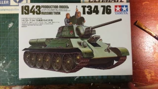 Tamiya 1/35 T34/76 Build update # 2