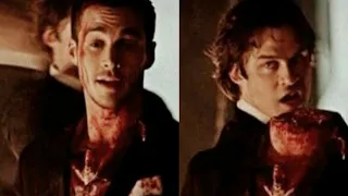 Damon Salvatore Kills Kai And saves Bonnie - The Vampire Dairies S06 E22